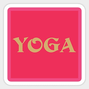 yoga Sticker